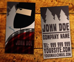 Wood Industry Business Card